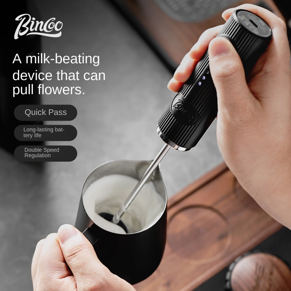 Pocket Coffee Maker - ワイヤレス電動ミニミルクフォーマー、コーヒーホイッパー、ポータブルエッグビーター、ブレンダー、キッチン調理用攪拌機、カプチーノコーヒーメーカー