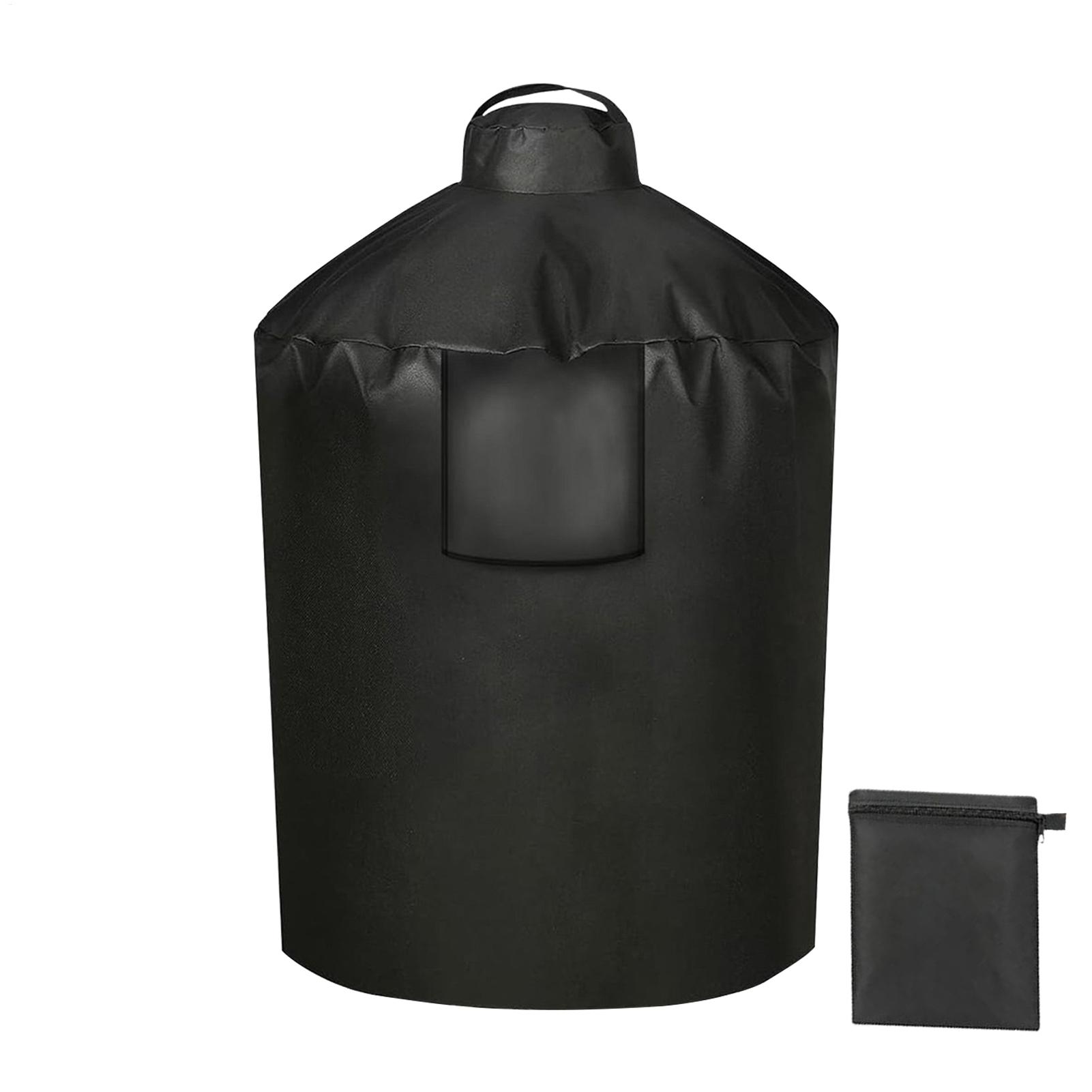 Camping Cooking Meat - グリル用カバー 210D オックスフォード調節可能なプロテクター防風バーベキューグリルカバー防水屋外キャンプグリルキッチン用