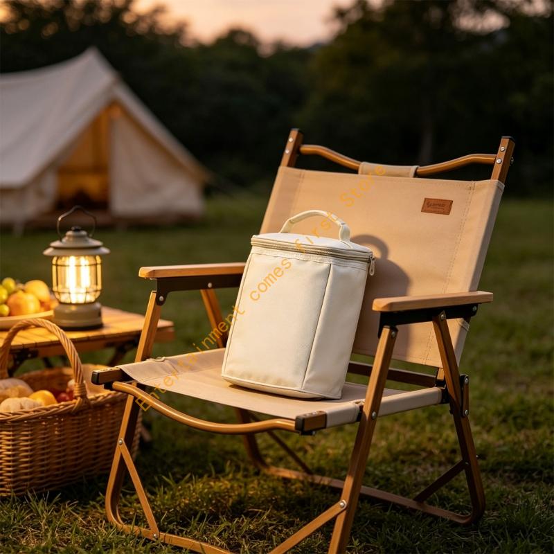 Camping Cooking Canister - キャンプギア用 キャリーハンドル付きガスボンベ収納ケース 55KD