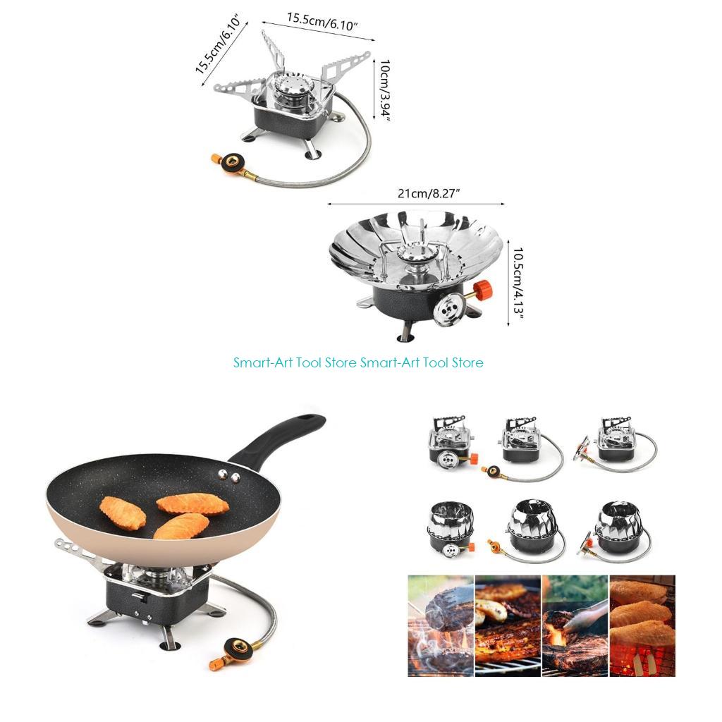 Camping Cooking Equipment Electric - E1PB ポータブルバックパッキングストーブ折りたたみ調理器具ポータブルアウトドアストーブアウトドア愛好家ピクニック愛好家に最適