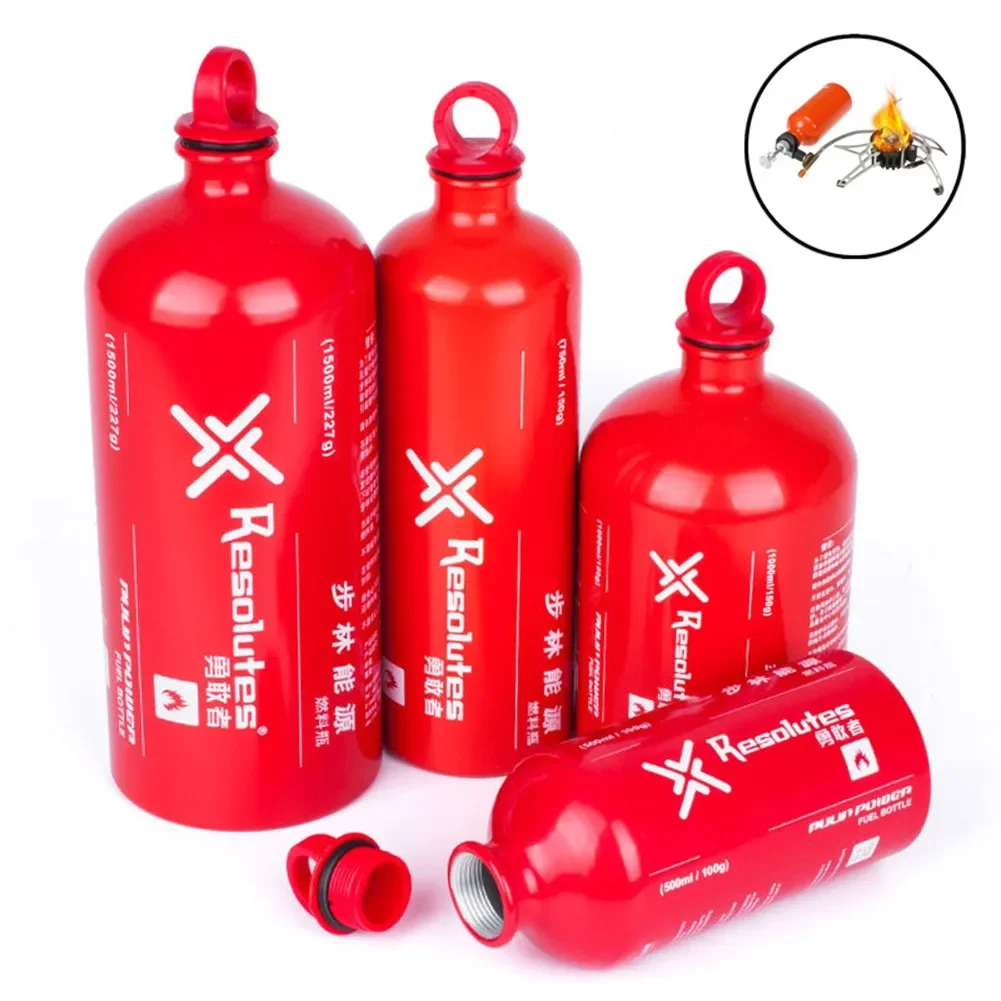 Camping Cooking Canister - 1500/1000/750/500 ミリリットル屋外軽油燃料ボトルオートバイ緊急ガソリンガソリンキャニスターキャンプ調理ストーブ燃料ボトル
