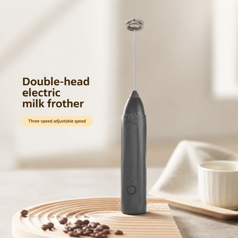 Pocket Coffee Maker - ミニミルク泡立て器 USB 充電式 3 スピードフォームメーカーコーヒー泡立て器ミキサー電動ハンドルブレンダーエッグビーター