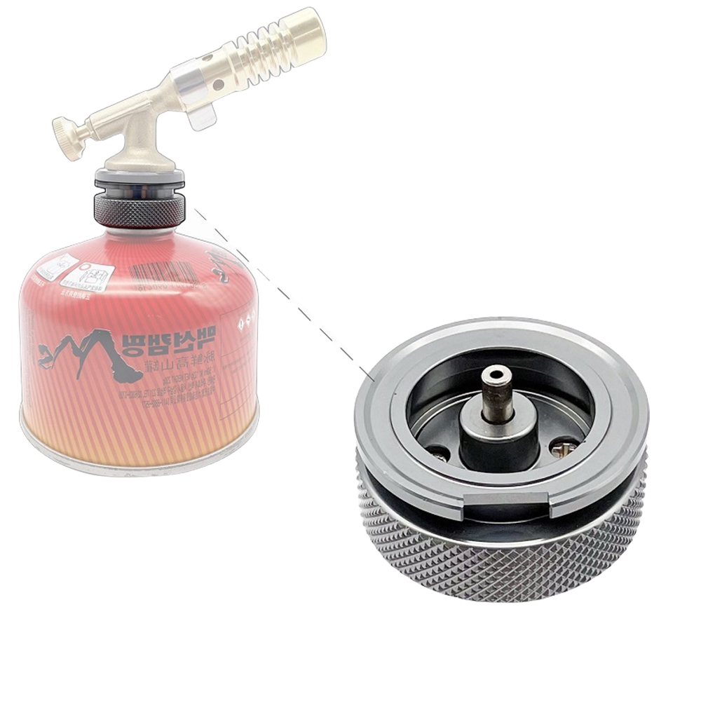 アルミ合金ガスキャニスターアダプターコンバーターコネクターア - Camping Cooking Canister のレビューと価格