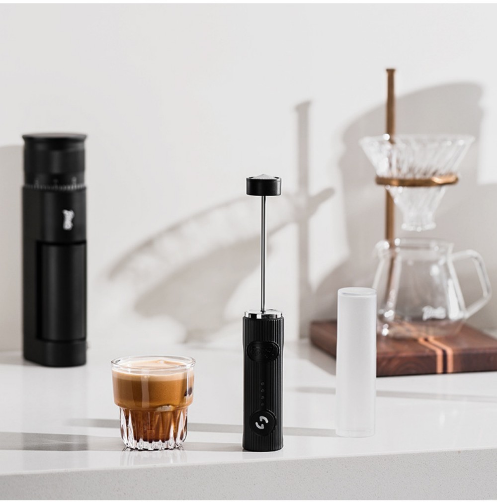 ワイヤレス電動ミニミルクフォーマー、コーヒーホイッパー、ポー - Pocket Coffee Maker のレビューと価格