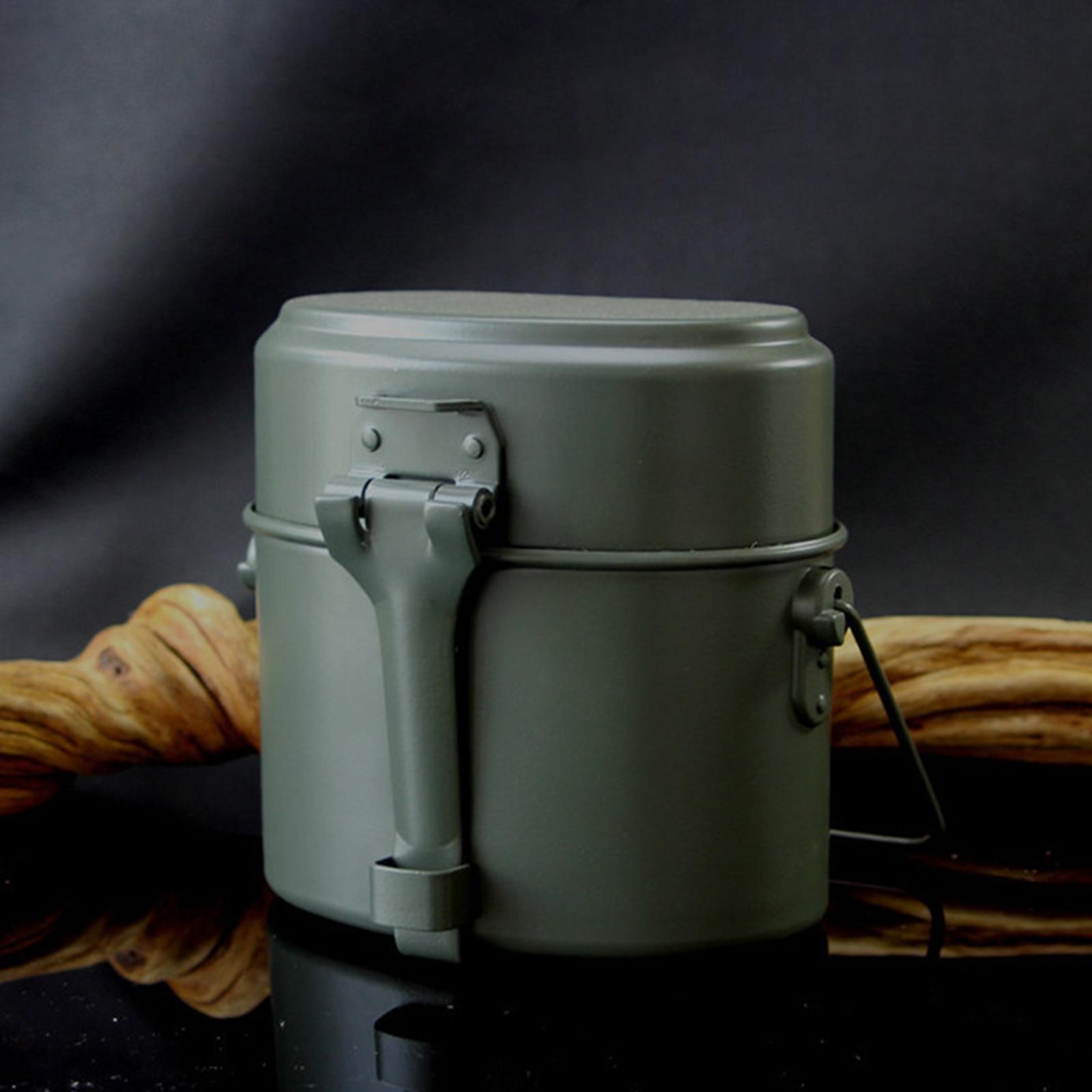 3個/セット ランチボックス アルミ製鍋とフライパンセット  - Camping Cooking Box Set のレビューと価格