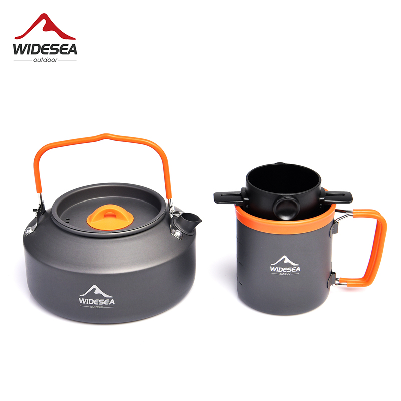 Widesea-キャンプ用コーヒー調理器具セット,屋外食器, - Camping Cooking Box Set のレビューと価格