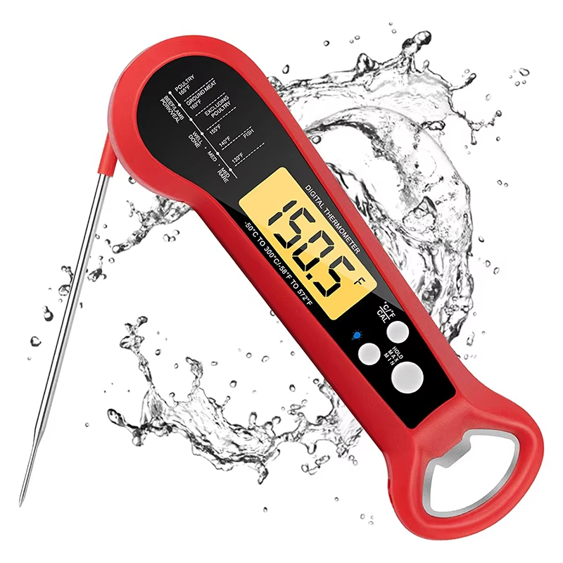 LMETJMA デジタル肉温度計インスタント読み取り肉温度計 - Camping Cooking Meat のレビューと価格