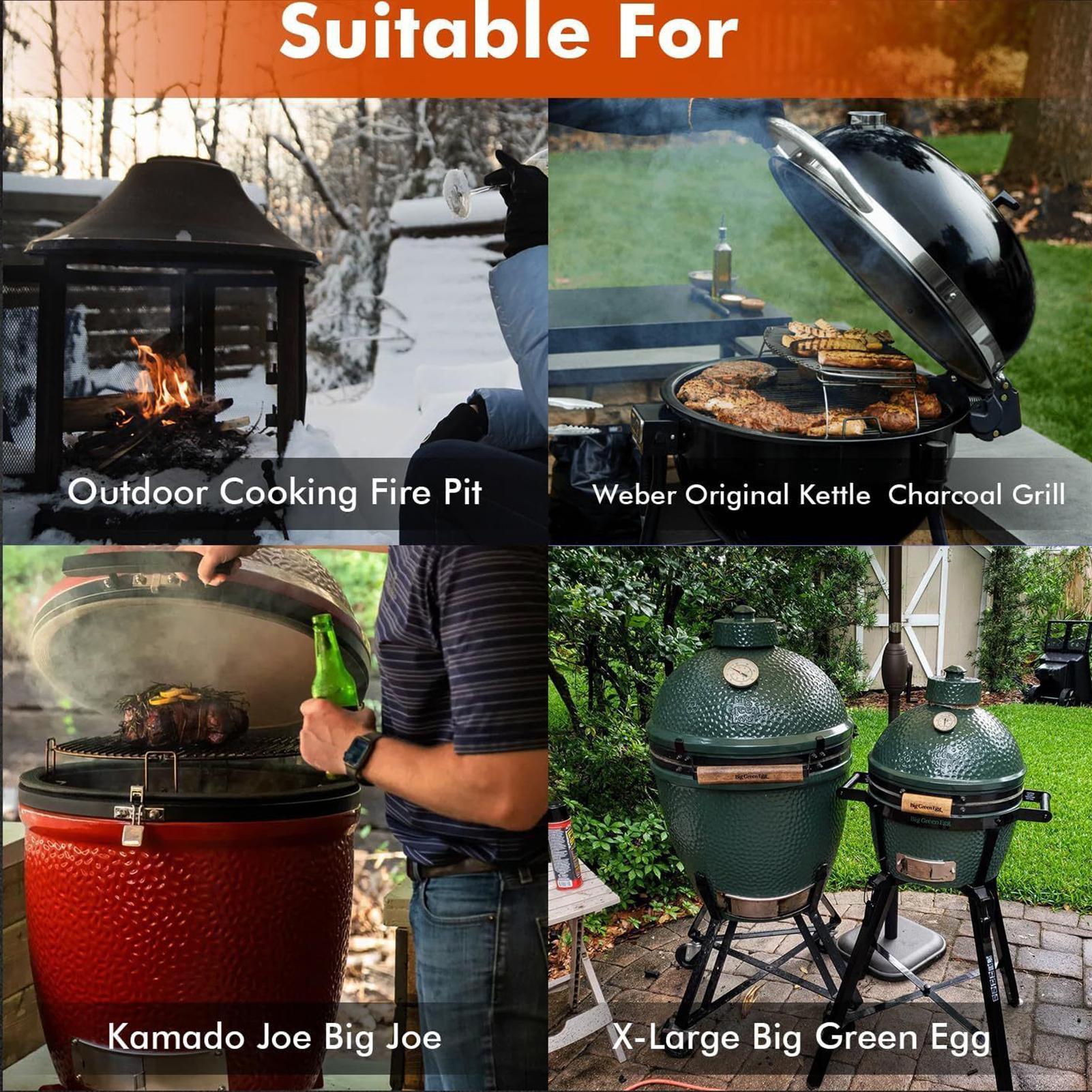 グリル用カバー 210D オックスフォード調節可能なプロテク - Camping Cooking Meat のレビューと価格