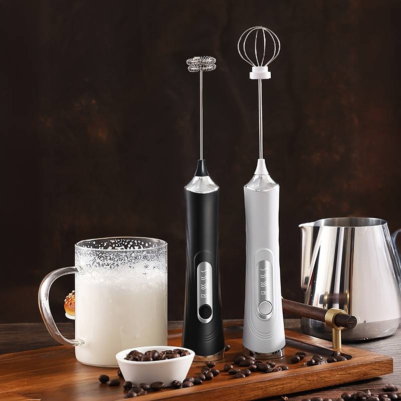 電動ミルク泡立て器 + エッグビーター ワイヤレス Type - Pocket Coffee Maker のレビューと価格