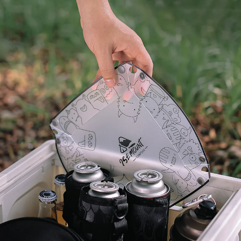 PP 折りたたみ食器ポータブルキャンプ食器セットボウル/カッ - Camping Cooking Tray のレビューと価格