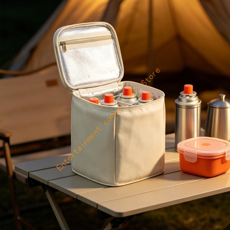 キャンプギア用 キャリーハンドル付きガスボンベ収納ケース 5 - Camping Cooking Canister のレビューと価格