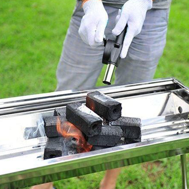 BBQファン送風機、速燃スターター、ポータブル手動クランク、 - Campfire Cooking のレビューと価格