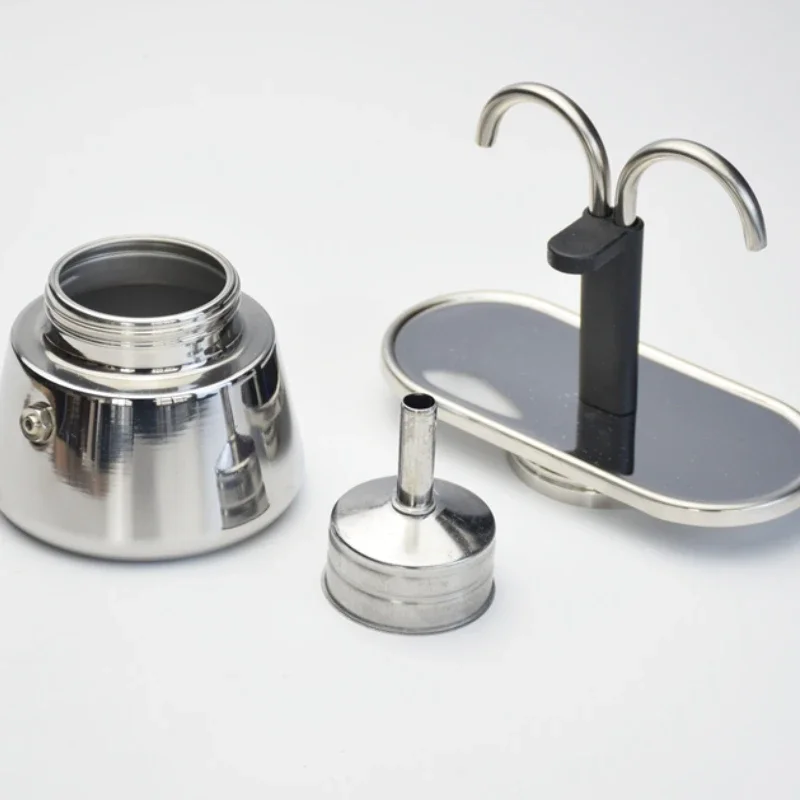 ステンレス鋼のミニ鍋,二重管,イタリアのコーヒーメーカー,家 - Pocket Coffee Maker のレビューと価格