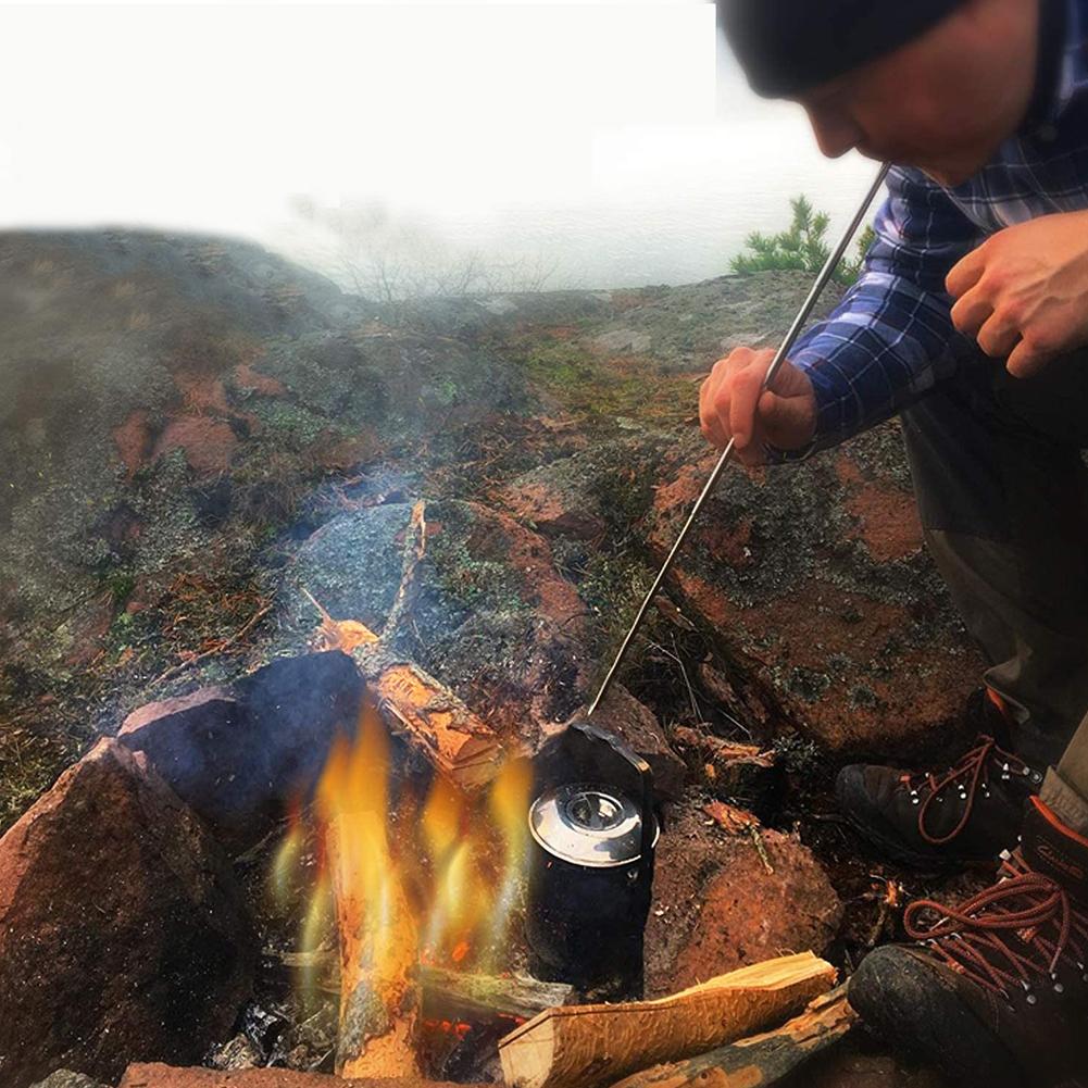 屋外調理用吹火管 ポータブルキャンプハンティングファイヤーパ - Campfire Cooking のレビューと価格