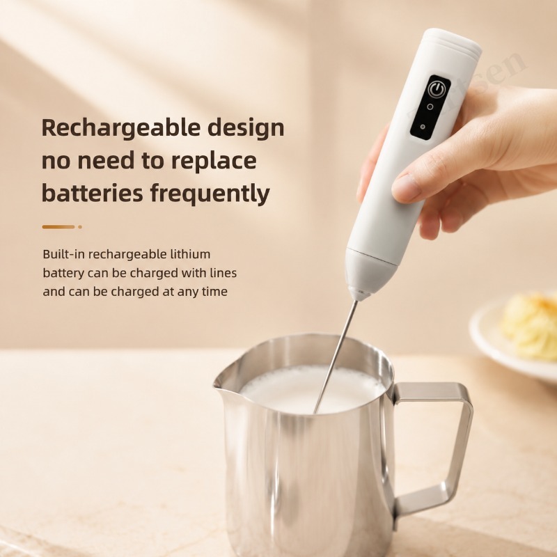 電動コーヒーフォーマー 2 in 1 充電式 Type-C  - Pocket Coffee Maker のレビューと価格