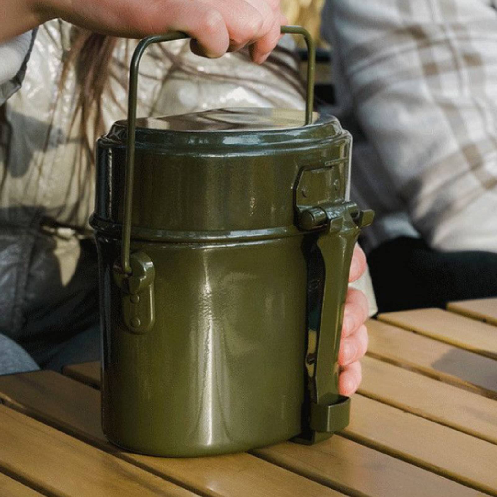 ドイツデザインの多機能3ピースキャンプクッキングセット、加熱 - Camping Cooking Box Set のレビューと価格