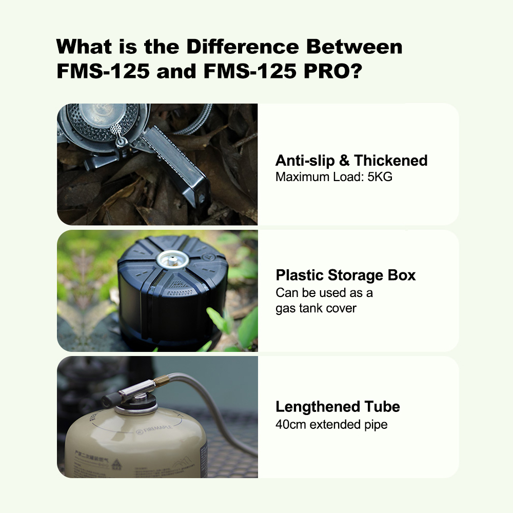 ファイヤーマプル防風スプリットガスバーナー、軽量機器、点火装 - Camping Cooking Fuel のレビューと価格