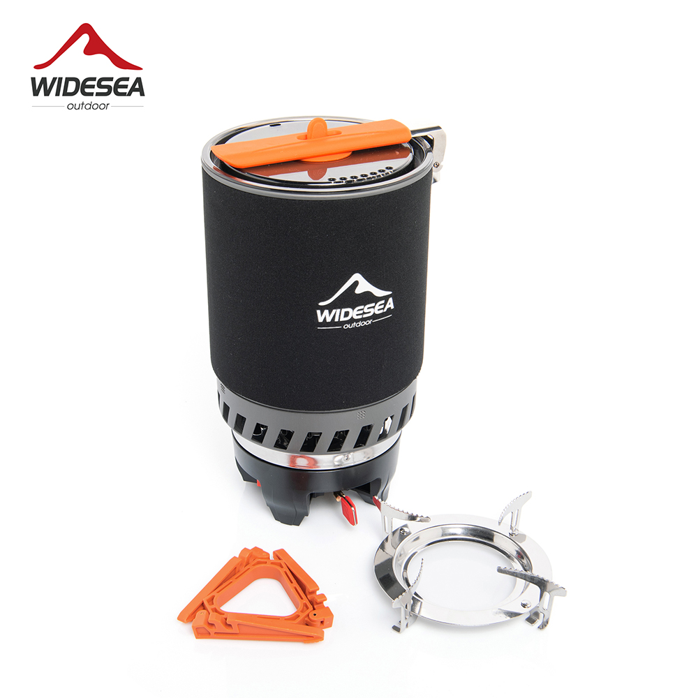 広範囲の海でのキャンプ用調理システム、熱交換器付き屋外ガスバ - Camping Outdoor Cooking Set のレビューと価格