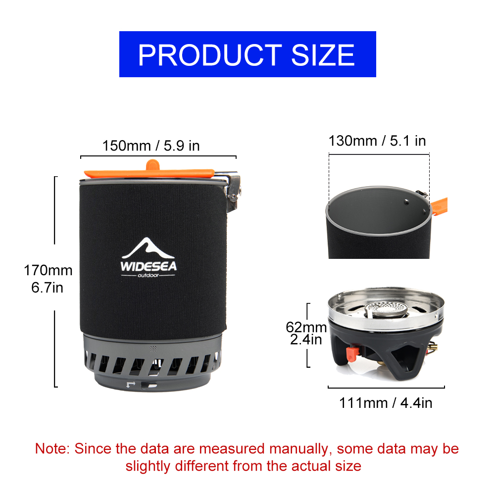 広範囲の海でのキャンプ用調理システム、熱交換器付き屋外ガスバ - Camping Outdoor Cooking Set のレビューと価格