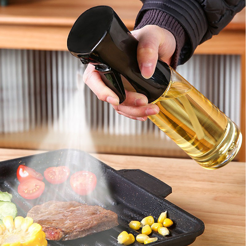 オイルスプレーボトルキッチン調理オリーブオイルスプレーキャン - Camping Cooking Oil のレビューと価格