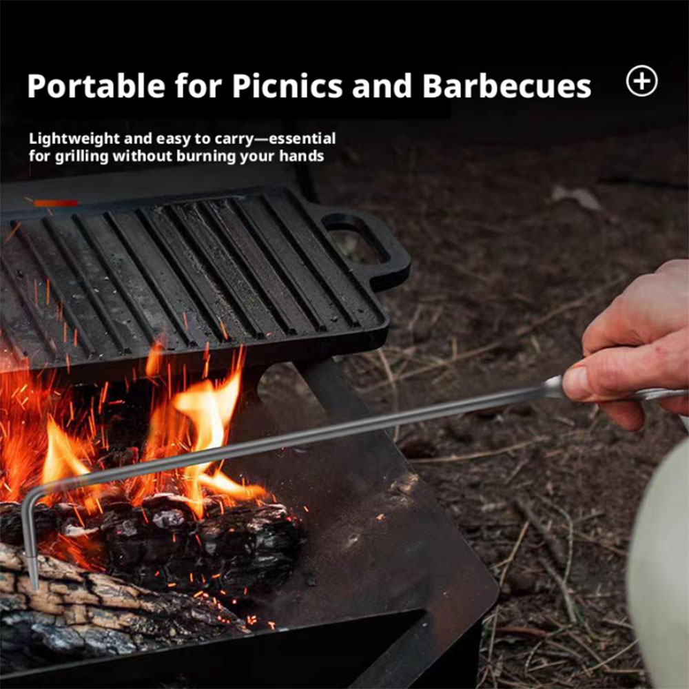 石炭フック暖炉ツールポーカー多機能金属グラバーポーカー屋外ア - Campfire Cooking のレビューと価格