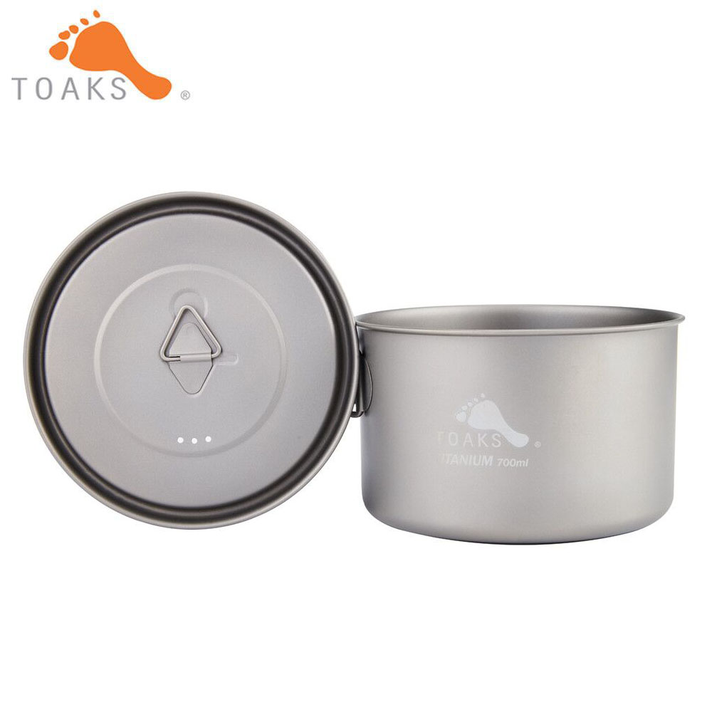 Toaksピュアチタン調理器具、屋外ポット、カップ、ボウル、 - Camping Cooking Tray のレビューと価格