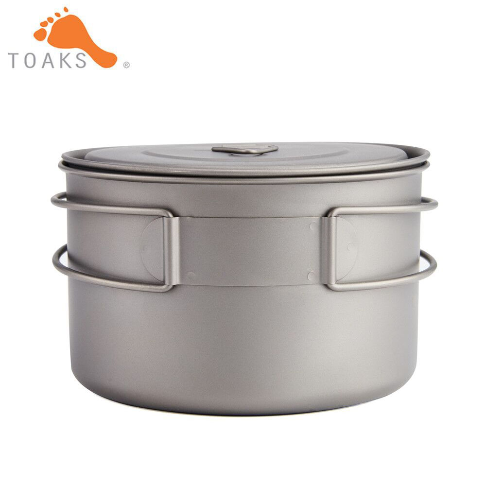 Toaksピュアチタン調理器具、屋外ポット、カップ、ボウル、 - Camping Cooking Tray のレビューと価格