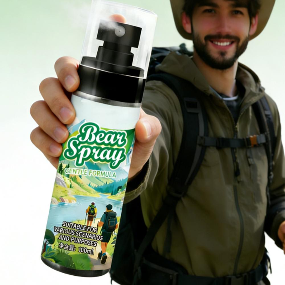 100ml野生動物忌避スプレー安全ロック付きクマ・犬抑止ペッ - Camping Cooking Oil のレビューと価格