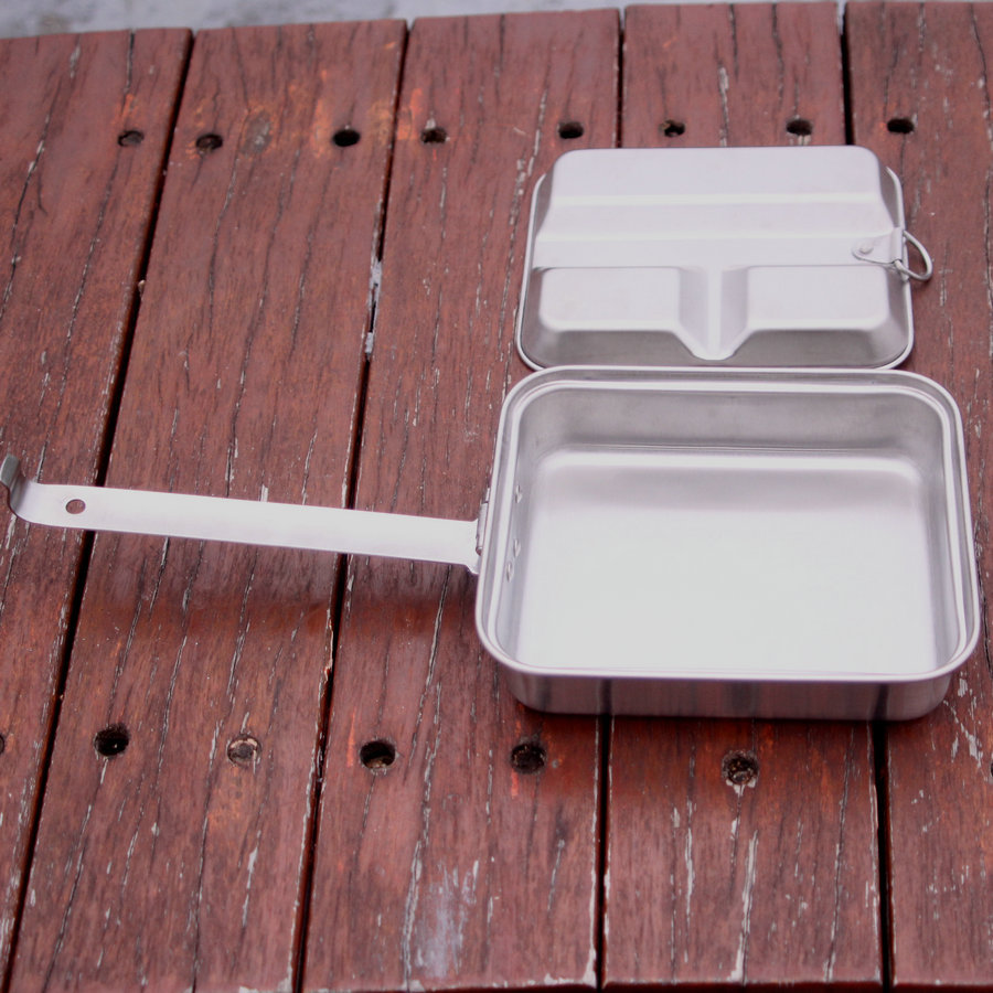屋外キャンプ用のポータブル弁当箱,ステンレス鋼304,弁当箱 - Camping Cooking Box Set のレビューと価格
