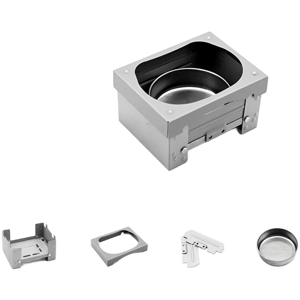 ポータブル折りたたみ式ドイツ製固形燃料ストーブ キャンプ、ア - Camping Cooking Tray のレビューと価格