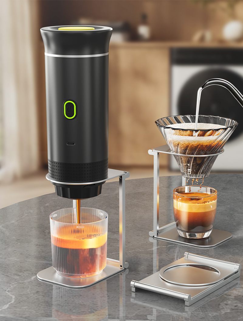 折りたたみコーヒードリップホルダーアルミ合金サポートスタンド - Pocket Coffee Maker のレビューと価格