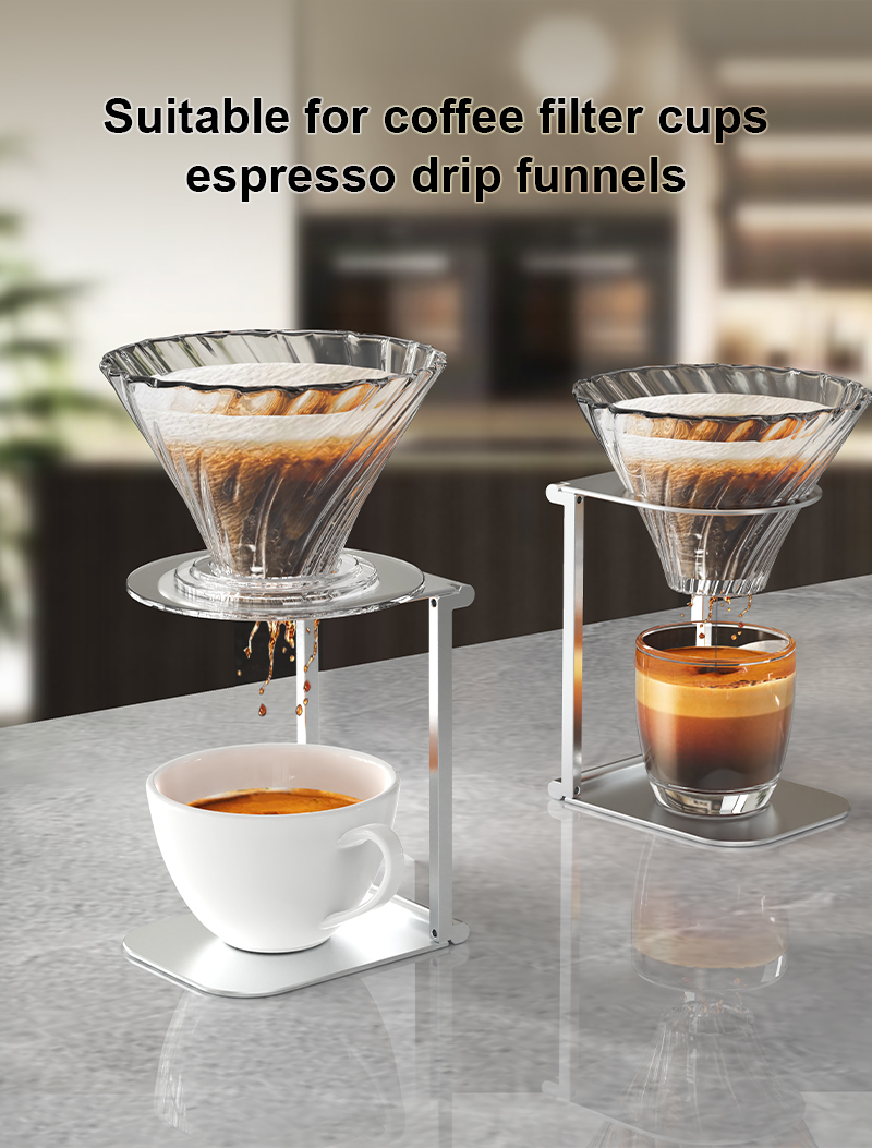 折りたたみコーヒードリップホルダーアルミ合金サポートスタンド - Pocket Coffee Maker のレビューと価格