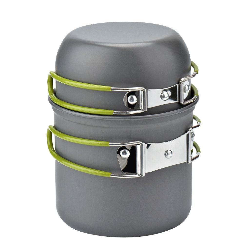キャンプ調理器具キット ストーブ付き アウトドア調理セット  - Camping Cooking Box Set のレビューと価格