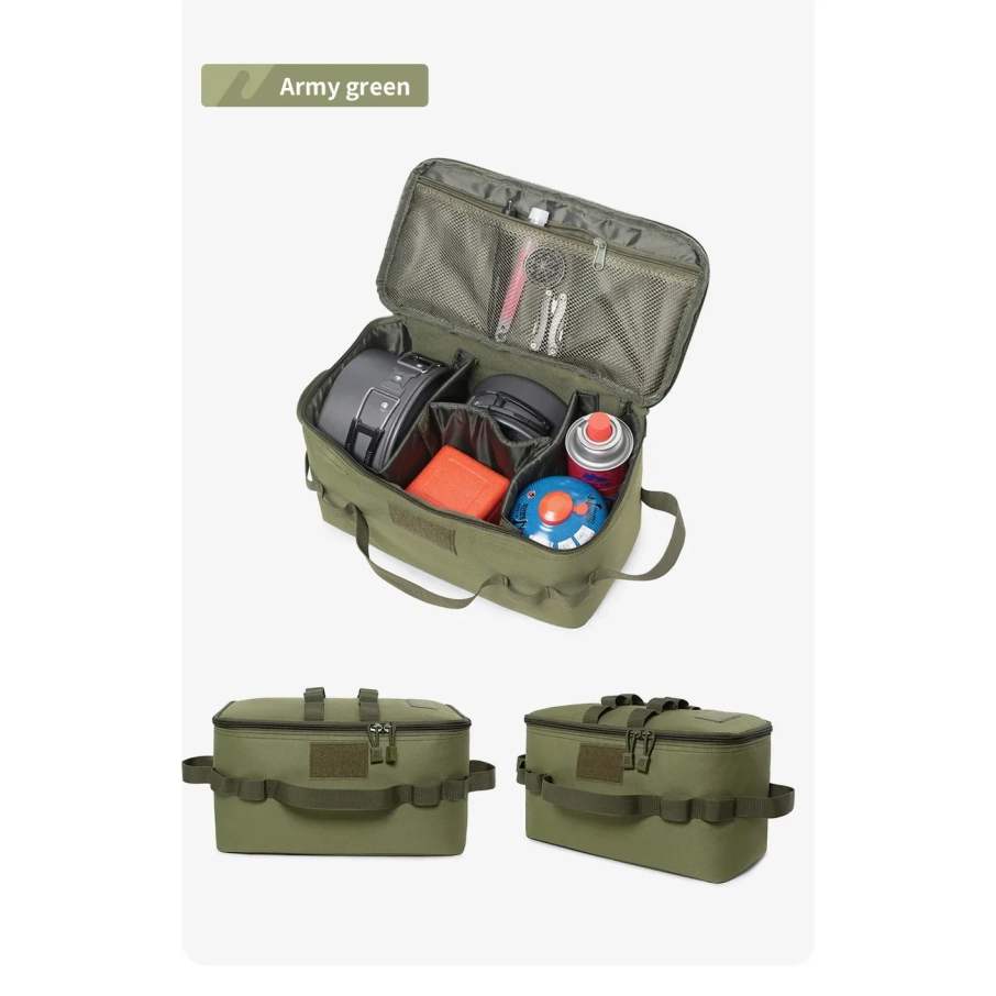 大容量アウトドアキャンプ収納バッグ - グラウンドネイルツー - Camping Outdoor Cooking Set のレビューと価格