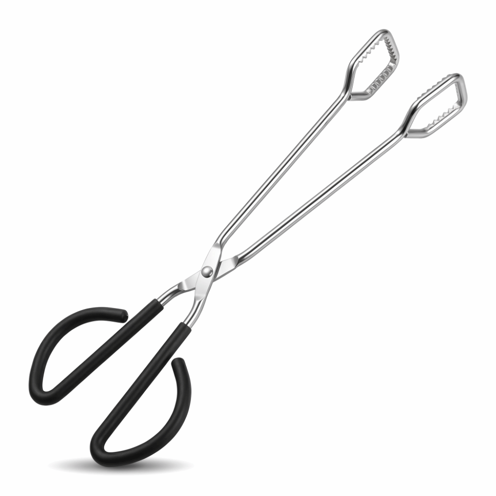 キャンプツール 16インチ バーベキュートング シルバー 波 - Camping Cooking Tips のレビューと価格