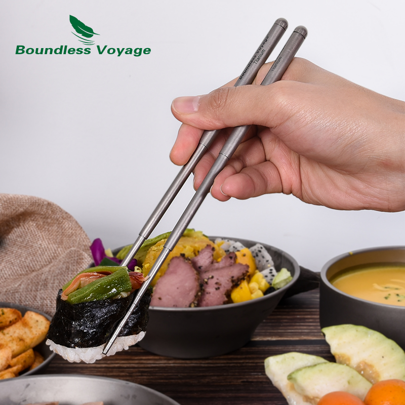 Boundless Voyage チタンキャンプカトラリー折 - Camping Cooking And Cutlery Set のレビューと価格