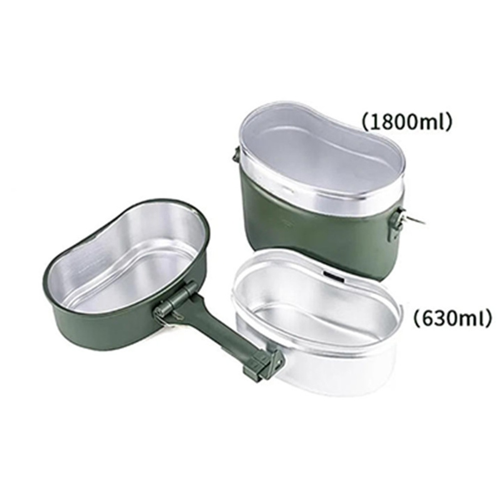 3個入りアルミランチボックスセット 630ML ポータブルコ - Camping Cooking Box Set のレビューと価格