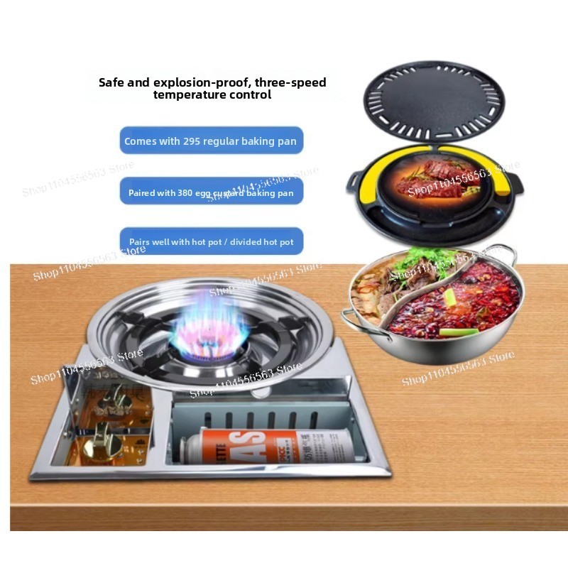 ポータブルガスコンロ（韓国焼肉用、業務用ブタンバーナー、屋外 - Camping Cooking Canister のレビューと価格
