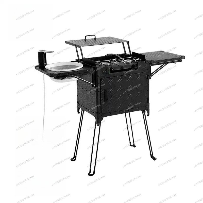 ポータブル折りたたみ式屋外キャンプキッチンボックス、キャンプ - Camping Cooking Box Set のレビューと価格