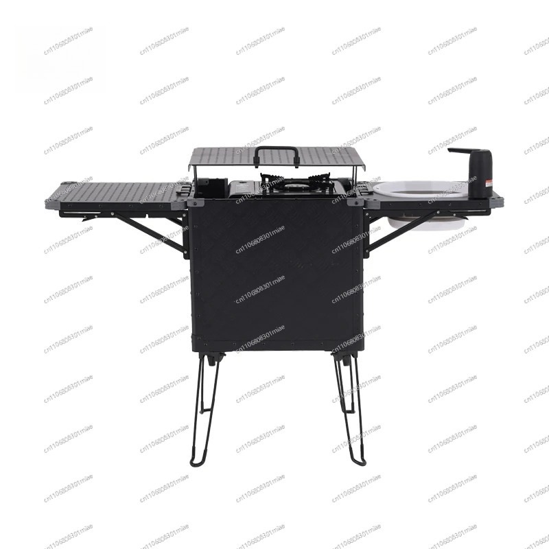 ポータブル折りたたみ式屋外キャンプキッチンボックス、キャンプ - Camping Cooking Box Set のレビューと価格