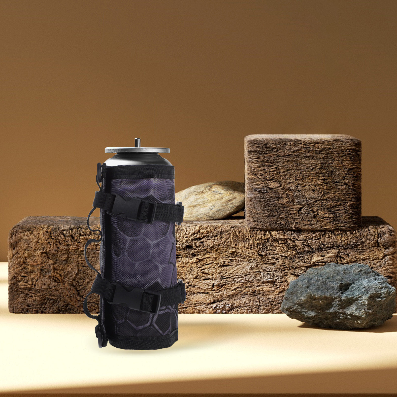 頑丈な落下防止プロパン収納バッグ キャンプ用ガス缶用 ポータ - Camping Cooking Canister のレビューと価格