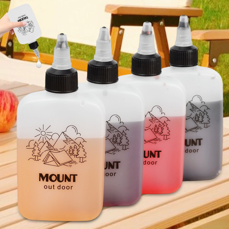 アウトドアキャンプやバーベキュー用オリーブオイルボトル、先細 - Camping Cooking Oil のレビューと価格