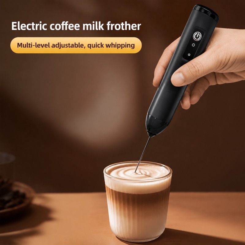 電動ミルク泡立て器 + エッグビーター ワイヤレス Type - Pocket Coffee Maker のレビューと価格