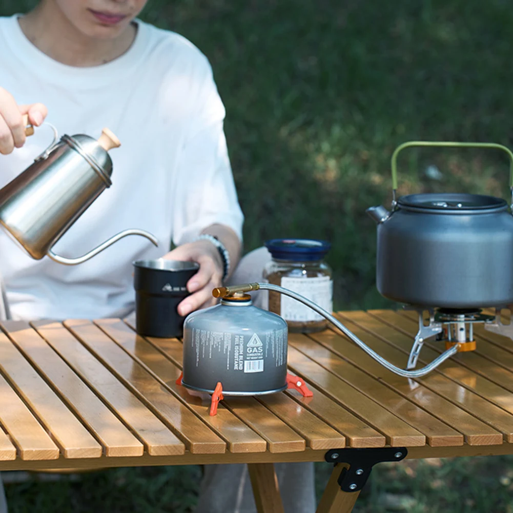 多機能ガスタンクブラケット、磁気三脚、キャンプストーブスタン - Camping Cooking Canister のレビューと価格
