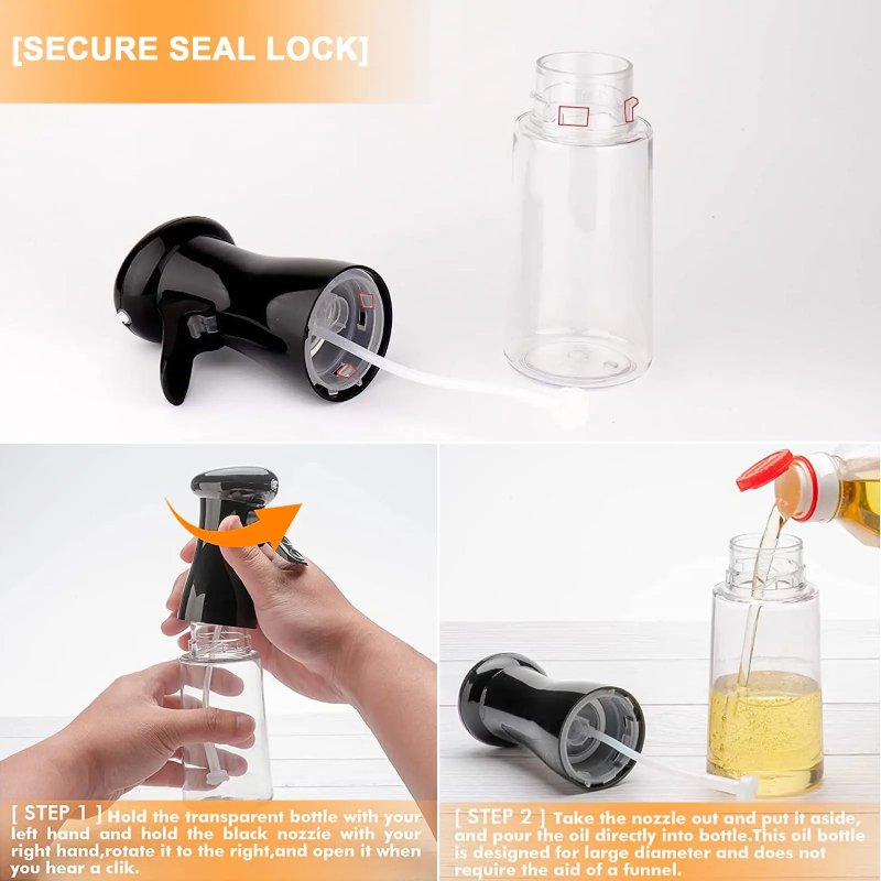 オイルスプレーボトル 調理用 キッチン オリーブオイル噴霧器 - Camping Cooking Oil のレビューと価格