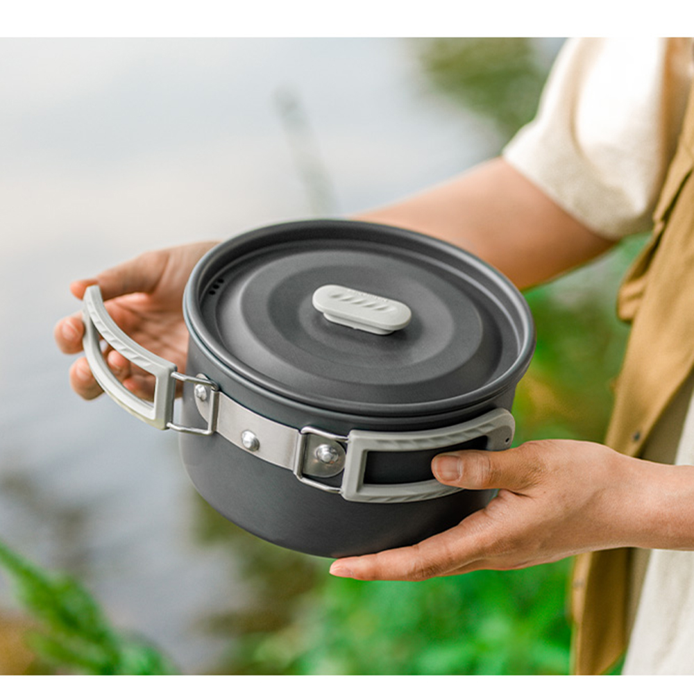 Naturehike アウトドアポットセット、キャンプ調理器 - Camping Outdoor Cooking Set のレビューと価格