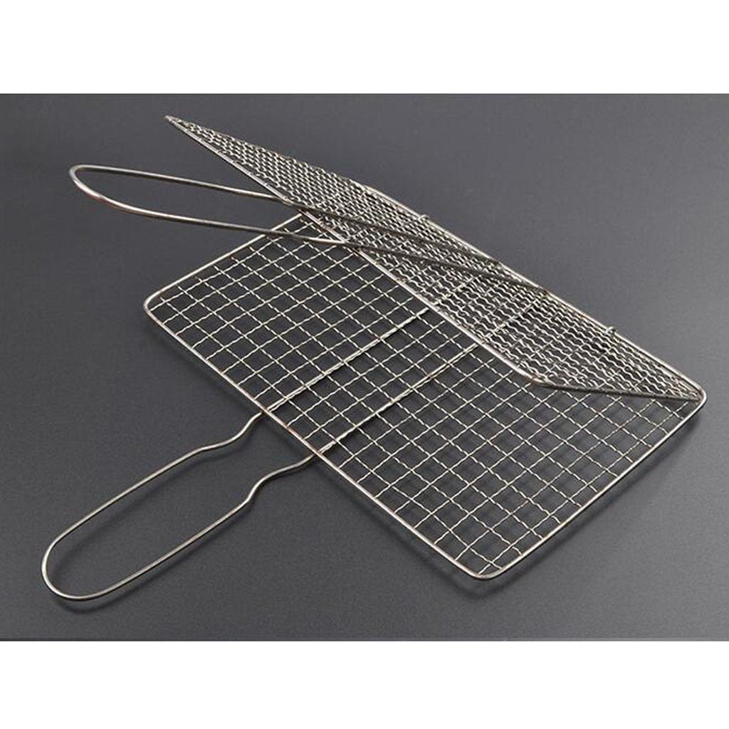 高品質BBQバスケット バーベキューグリルアクセサリー ワイ - Camping Outdoor Cooking Set のレビューと価格