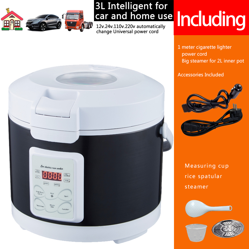 ARIER 12V 24V 220V ミニ炊飯器 車載用 ス - Camping Cooking Menu のレビューと価格