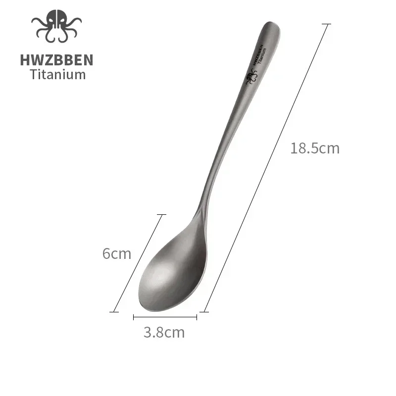 Hwzbben-チタン屋外キャンプ用食器、箸、フォーク、スプ - Camping Cooking And Cutlery Set のレビューと価格